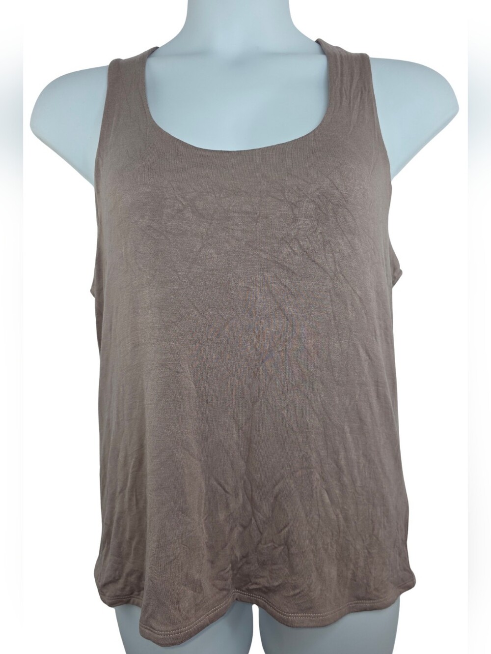 Maurices 0X Mauve/Taupe Tank Top New 3683-CT